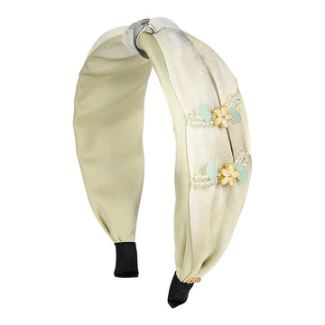 Chinese Style Jacquard Hair Hoop | New-Chic Headband & Hair Clip Set Premium Artisan Hair Accessories with Oriental Flair