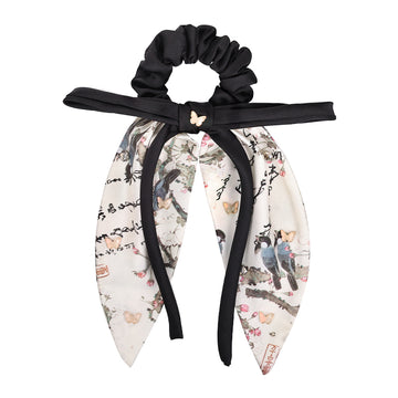 Elegant New Chinese Style Bowknot Hair Tie For Bun, Ponytail & Updo | Decorative Hair Accessory